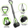 Long Handle Portable Pet Pooper Scooper