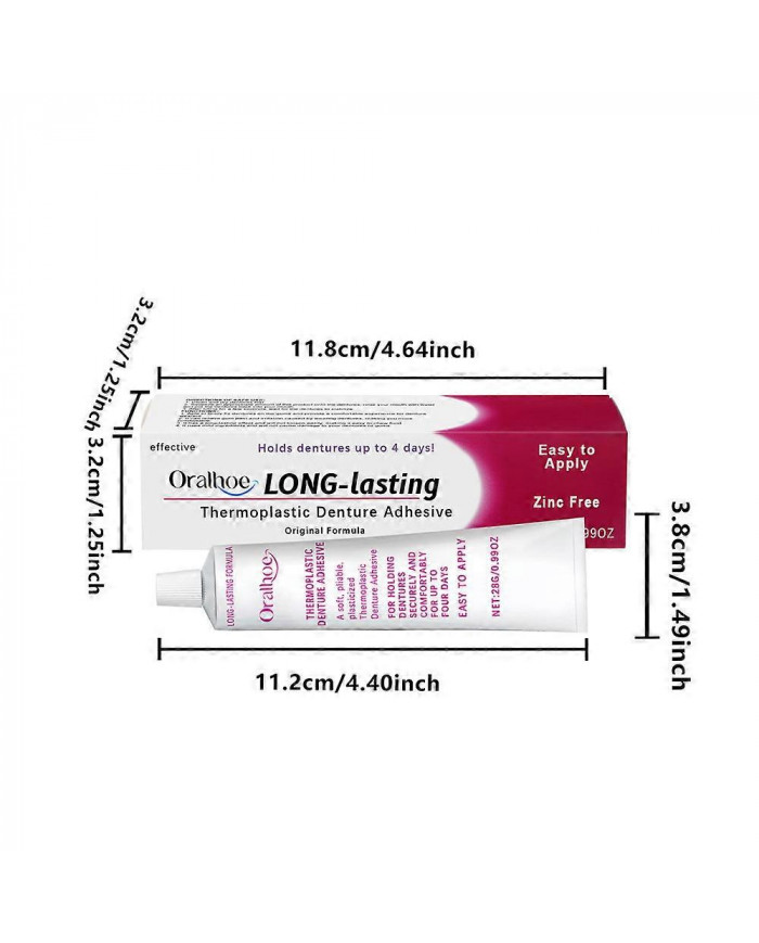 JEREMYTIS Adhésif thermoplastique pour prothèses dentaires