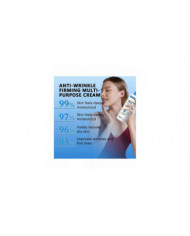 Crème multi-usages raffermissante anti-rides, crème rajeunissante raffermissante avancée, resserre et lisse les rides