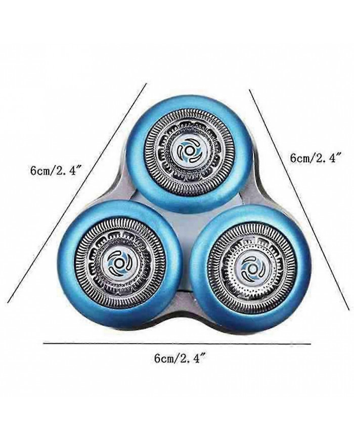 2pack S7000 Tête de rasoir de lame pour rasoir Sh70 Sh70/52 S7010 S7310 S7370 S7350 S7780 S7510 S772