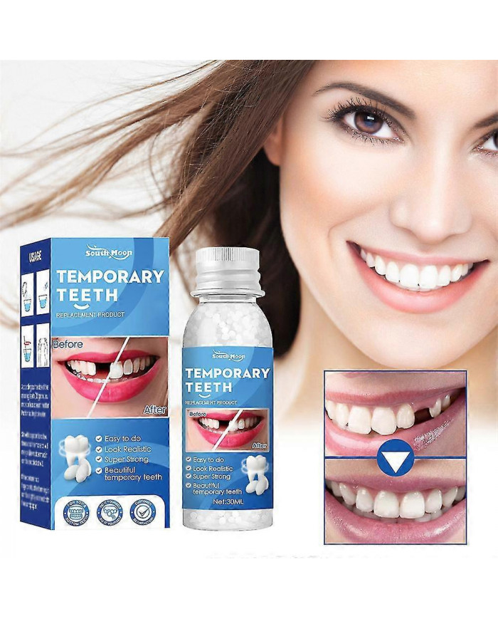 1-3pcs Résine Fausses Dents Gencives Solides Modification Des Matériaux D’obturation Temporaires Dentisterie [...]