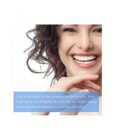 1-3pcs Résine Fausses Dents Gencives Solides Modification Des Matériaux D’obturation Temporaires Dentisterie [...]