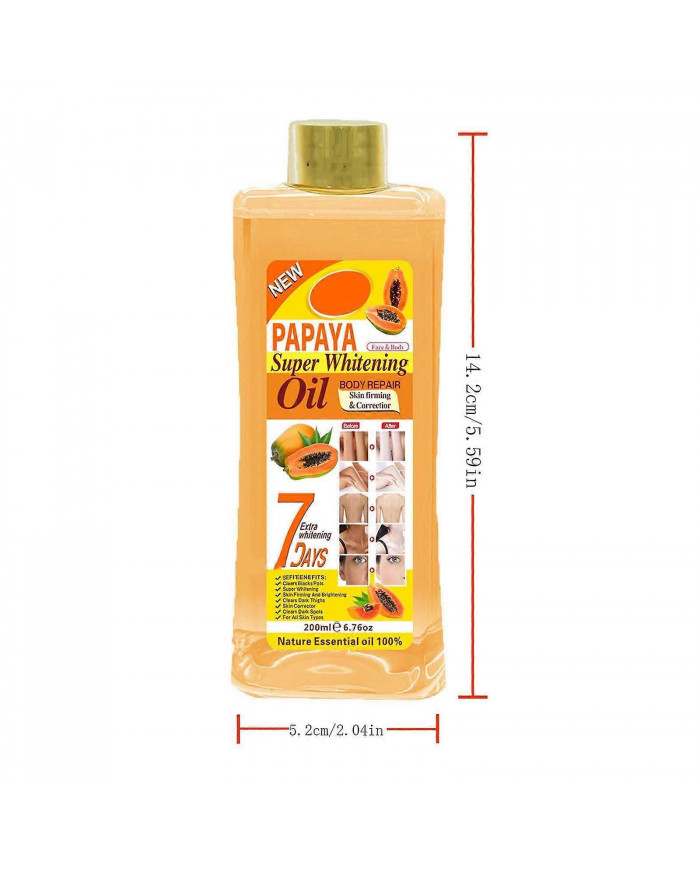 Huile de Papaye Super Blanchissante Huile de Papaye Huile de Papaye Super Blanchissante 7 Jours Huile de Papaye [...]