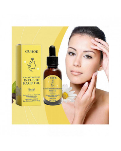 Résine d’encens infusé de graines noires biologiques, huiles de ricin et de jojoba pour le visage, hydratant [...]