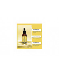 Résine d’encens infusé de graines noires biologiques, huiles de ricin et de jojoba pour le visage, hydratant [...]