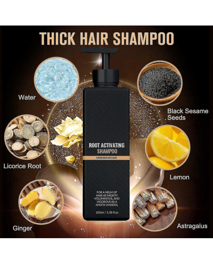 Shampooing activateur de racine, Shampooing activateur de racine de crinière, Shampooing activateur de racine [...]