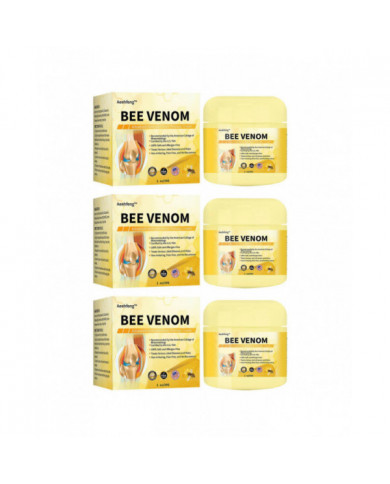 Crème de soin des articulations corporelles au venin d’abeille Crème de massage apaisante pour les douleurs [...]