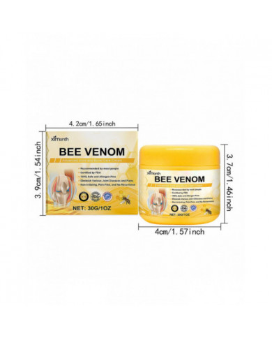 Crème de soin des articulations corporelles au venin d’abeille Crème de massage apaisante pour les douleurs [...]