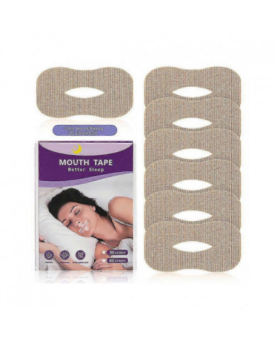 Bande buccale pour dormir, favorise la respiration nasale Bande de sommeil buccale, Aides au sommeil, Respirant