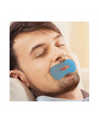 Bande buccale pour dormir, favorise la respiration nasale Bande de sommeil buccale, Aides au sommeil, Respirant