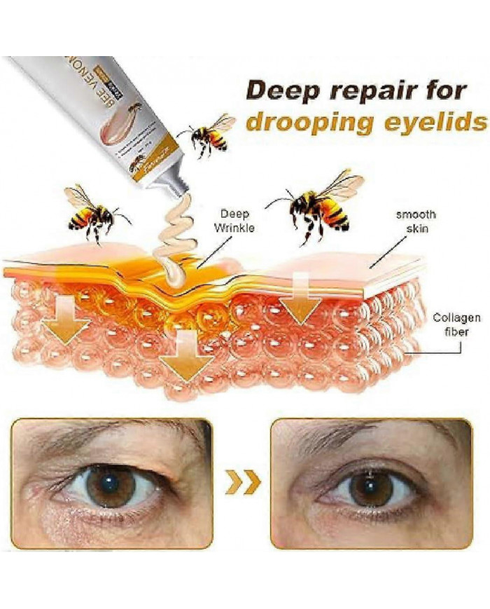 Crème anti-rides au venin d’abeille, Crème hydratante anti-rides pour le visage et le cou, Crème hydratante pour [...]