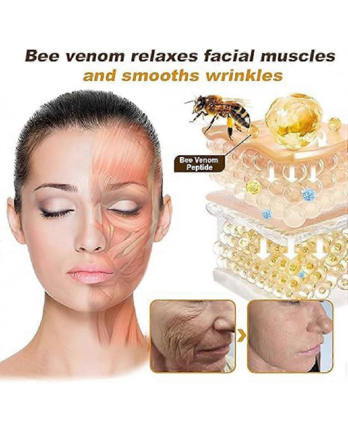 Crème anti-rides au venin d’abeille, Crème hydratante anti-rides pour le visage et le cou, Crème hydratante pour [...]