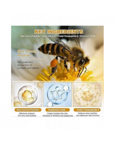 Crème anti-rides au venin d’abeille, Crème hydratante anti-rides pour le visage et le cou, Crème hydratante pour [...]