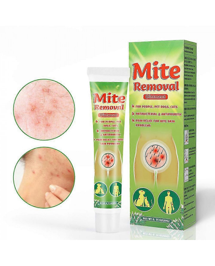 Crème de soin des acariens, Crème de soin du corps à base de plantes, Crème anti-acariens