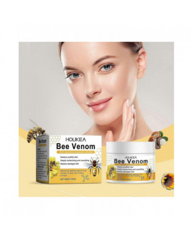 Crème anti-rides au venin d’abeille, Crème au venin d’abeille pour le visage, Crème hydratante hydratante anti- [...]