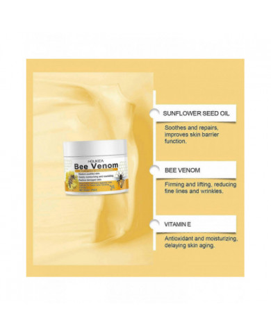 Crème anti-rides au venin d’abeille, Crème au venin d’abeille pour le visage, Crème hydratante hydratante anti- [...]