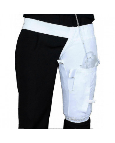 Porte-sac de jambe de cathéter, housse de support de sac de jambe d’urine avec ceinture de taille, manchon de sac [...]