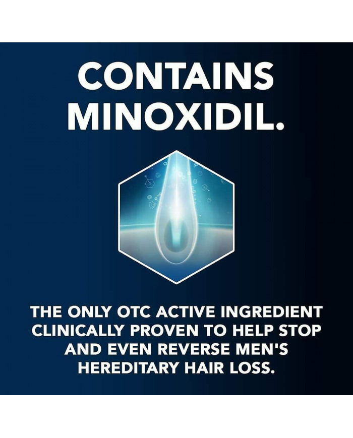 Regaine For Men Extra Strength Scalp Solution 5% p/v Minoxidil Prevent Hair Loss - 60ml