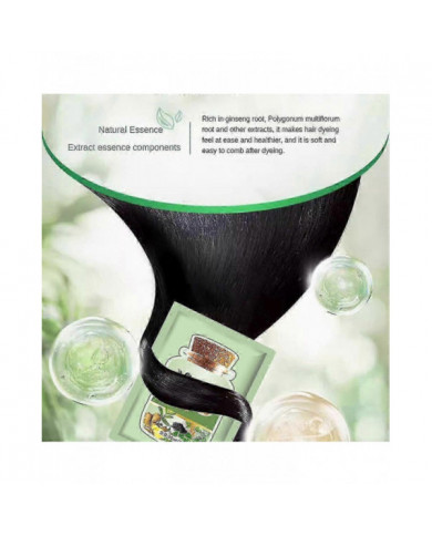 1-10pcs Bubble Hair Dye Shampooing Longue Durée Permanente Couverture Rapide Gris Blanc Naturel Nourrissant [...]