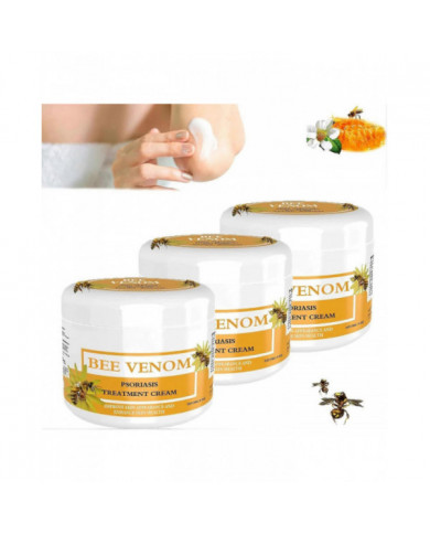 3/5pcs Psoriasises Crème, Sérum d’abeille Psoriasises Crème Soulagement de la peau Crème anti-démangeaisons [...]