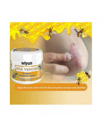 3/5pcs Psoriasises Crème, Sérum d’abeille Psoriasises Crème Soulagement de la peau Crème anti-démangeaisons [...]