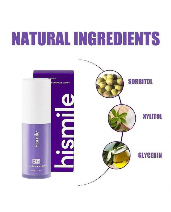 30ml V34 Mousse Dentifrice Blanchiment des dents Dentifrice Safe Teeth Whitening Stain Remover Dentifrice Pour [...]