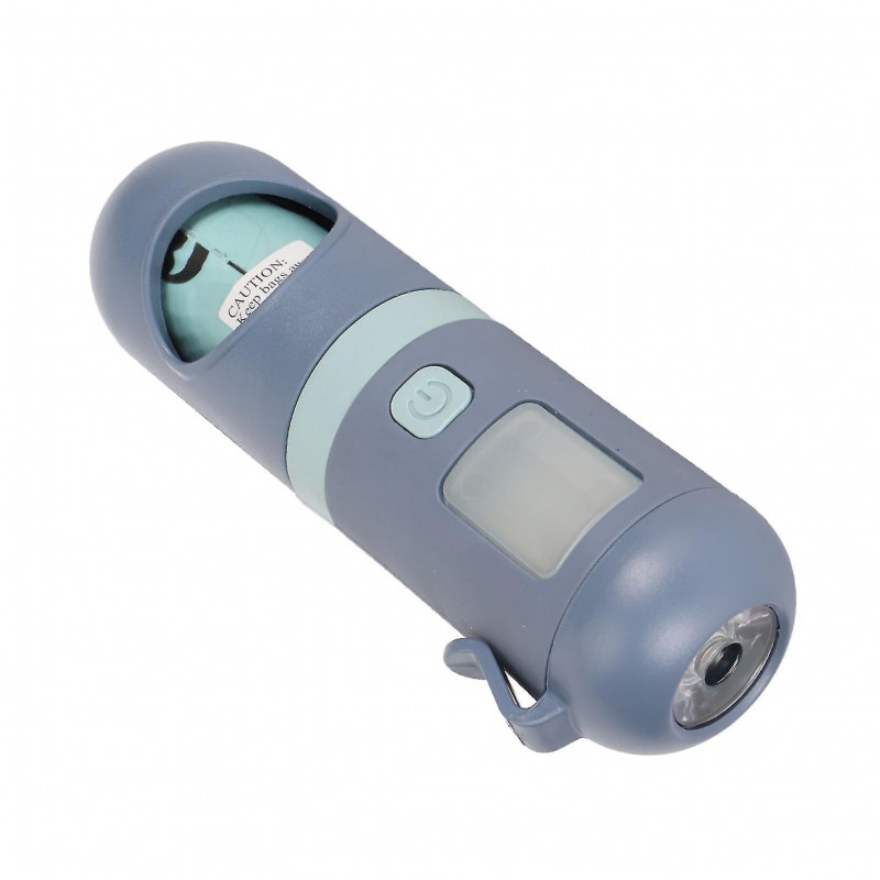 Dog Poop Bag Dispenser Multifunctional Pet Waste Bag Holder With Built In Led Flashlight For Dog Walking Accessory
