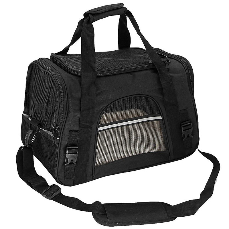 [Ande Online] Black Pet Bag Portable Outdoor Handheld One Shoulder Diagonal Crossing Pet Box
