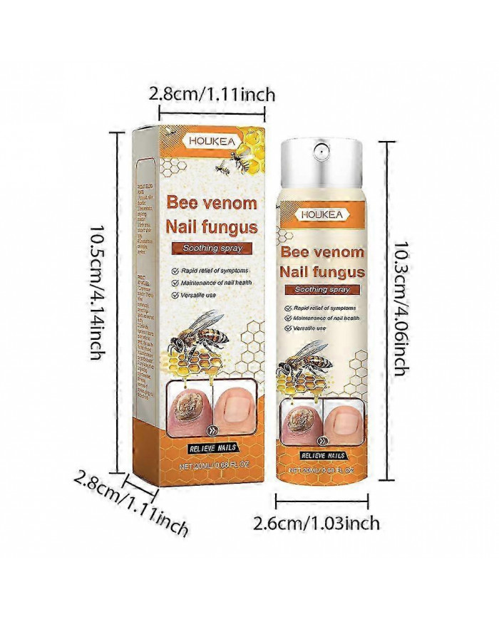 Traitements fongiques Spray pour ongle Ongle Ongle Antifongiques super fort Liquide pour tous les types d’ongles