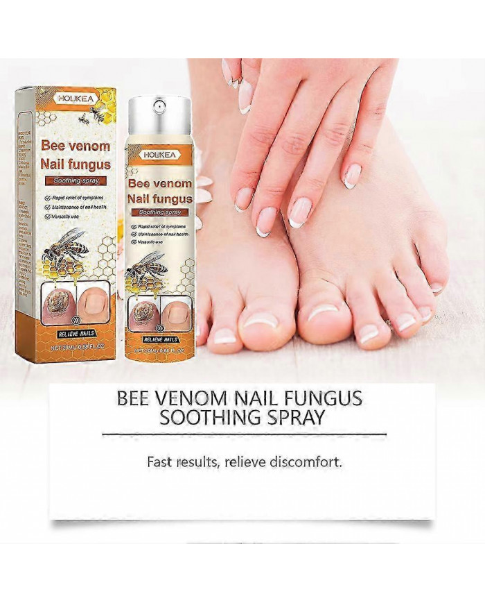 Traitements fongiques Spray pour ongle Ongle Ongle Antifongiques super fort Liquide pour tous les types d’ongles