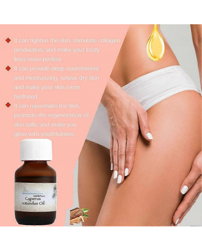 Huile Cyperus Rotundus pour l’épilation Ralentissement/réduction Huile de croissance des poils du corps Huile de [...]