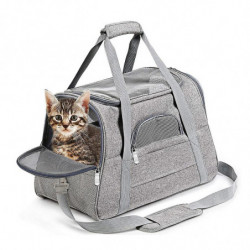 [Ande Online] Black Pet Bag Portable Outdoor Handheld One Shoulder Diagonal Crossing Pet Box