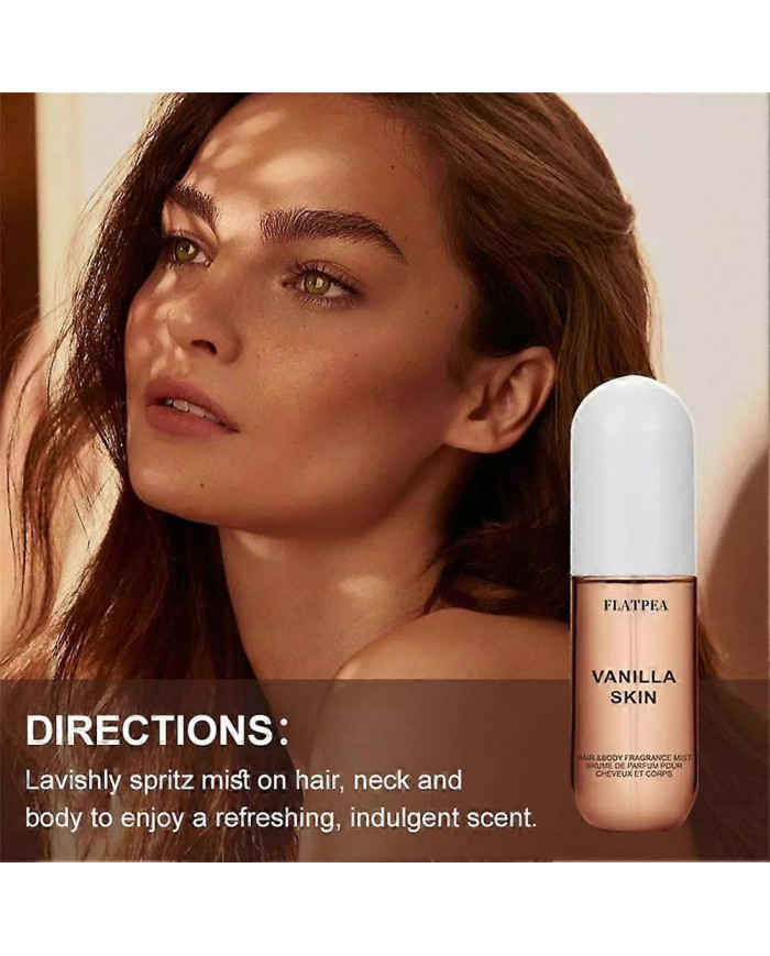 Vanille Skin Cheveux & Corps Parfum Brume De Voyage Spray TOUT NOUVEAU