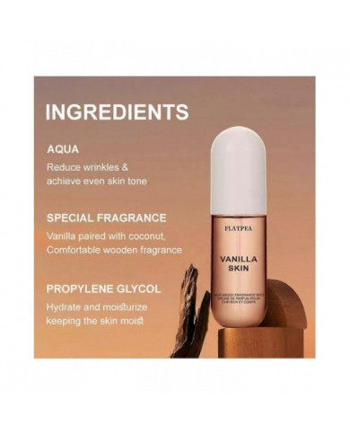 Vanille Skin Cheveux & Corps Parfum Brume De Voyage Spray TOUT NOUVEAU