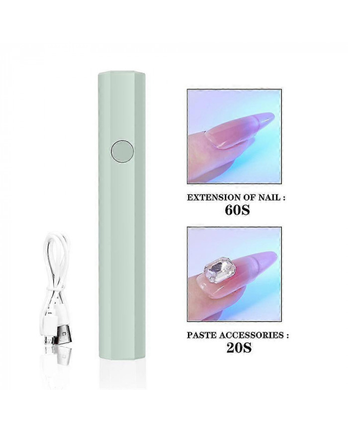 Lulou Magic Solid Nail Glue Kit 3-en-1 Nail Art Kits pour la presse à ongles sur les ongles