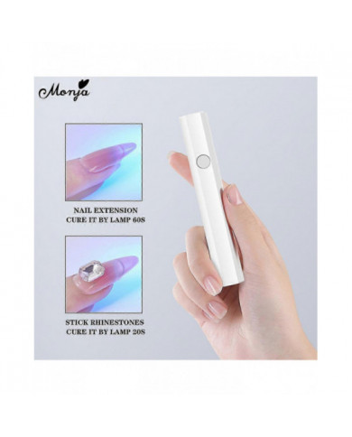 Lulou Magic Solid Nail Glue Kit 3-en-1 Nail Art Kits pour la presse à ongles sur les ongles