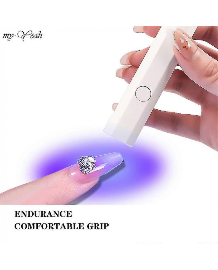 Lulou Magic Solid Nail Glue Kit 3-en-1 Nail Art Kits pour la presse à ongles sur les ongles