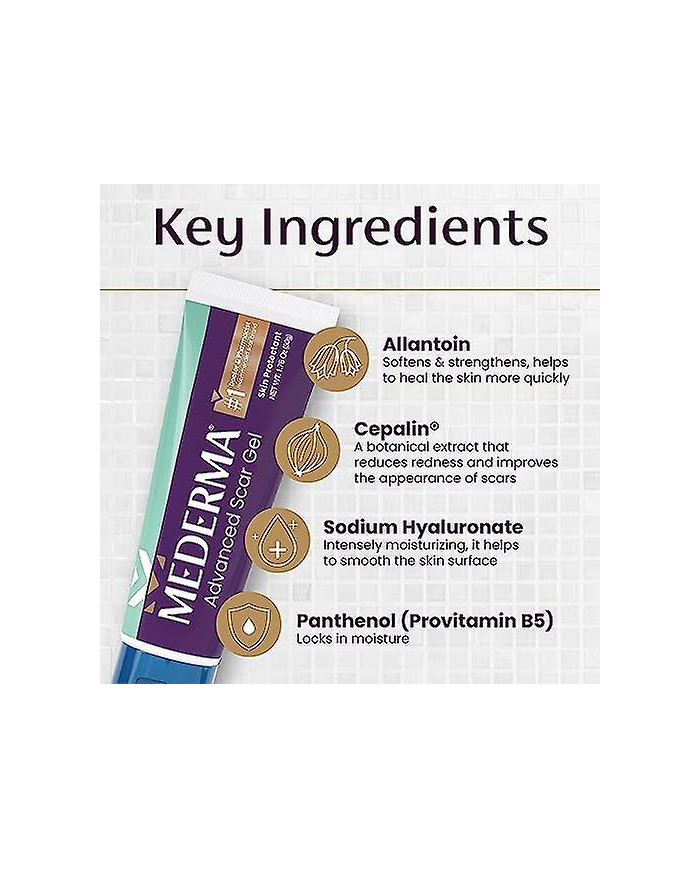 Mederma Advanced Gel pour cicatrices 0,70 oz (20 g)