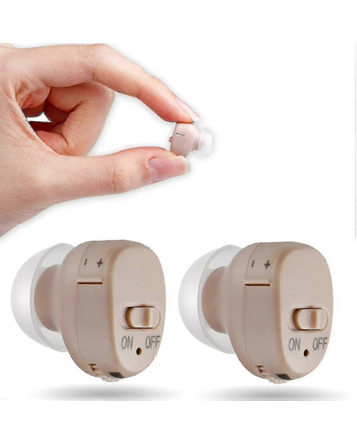 Aides auditives pour personnes âgées - Amplificateur intra-auriculaire pour adultes - Aides auditives avec [...]