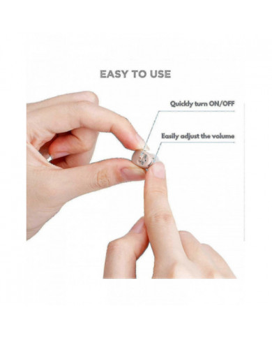 Aides auditives pour personnes âgées - Amplificateur intra-auriculaire pour adultes - Aides auditives avec [...]