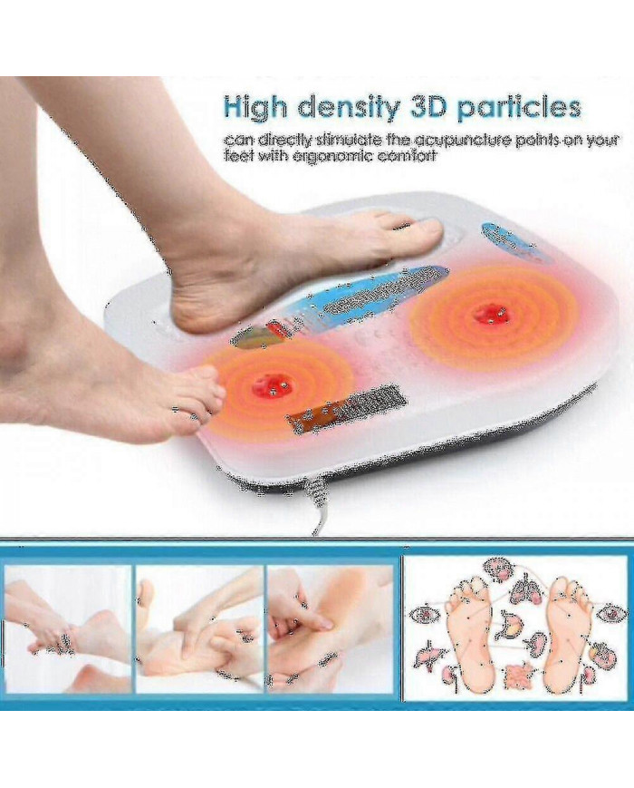 Foot Leg Vibration Blood Circulation Booster Pieds Masseur avec chauffé 9 modes