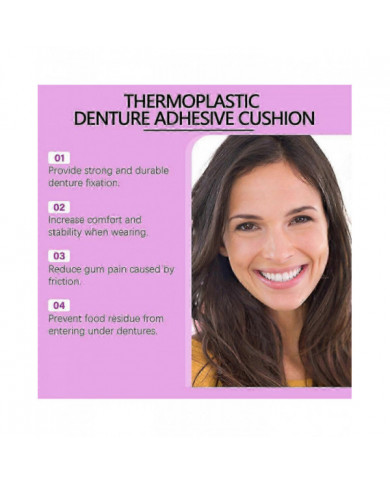 1/2/3PCS Jeremytis Thermoplastic Denture Adhesive,Jeremytis Denture Adhesive