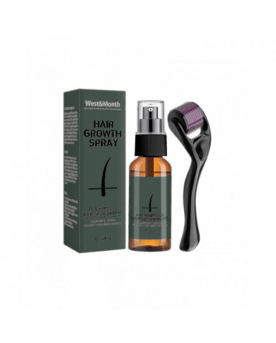 Kit de rouleau de croissance de barbe pour hommes Huile de croissance de barbe pour hommes Exhausteur nourrissant