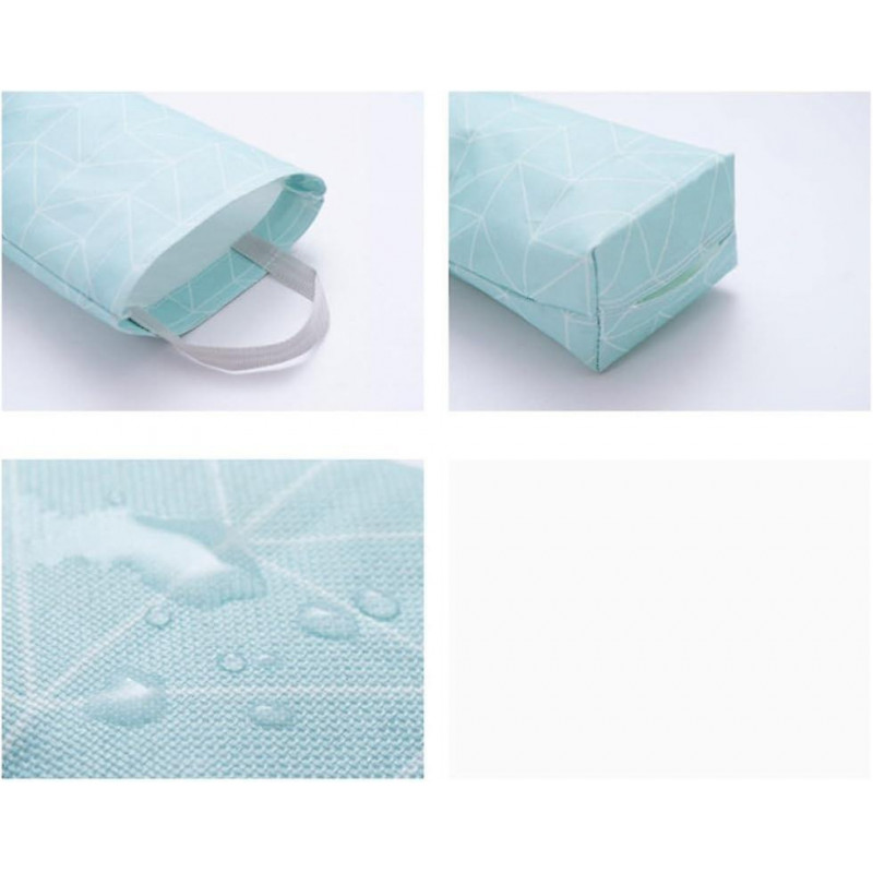 2pcs Plastic Bag Holder - Waterproof Wall Mount Grocery Bag Dispenser - Garbage Bag Organizer