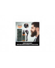 Kit de rouleau de croissance de barbe pour hommes Huile de croissance de barbe pour hommes Exhausteur nourrissant