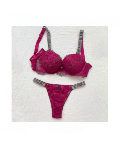 Sexy Lingerie Confort Femmes Set Push Up Soutien-gorge Victoria's Secret Lingerie Set Femme 2 Pièces Sous- [...]