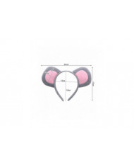 Ensemble de costume de souris Souris Oreille Bandeau Queue Nez Noeud papillon Gants Ensemble Cosplay Costume [...]