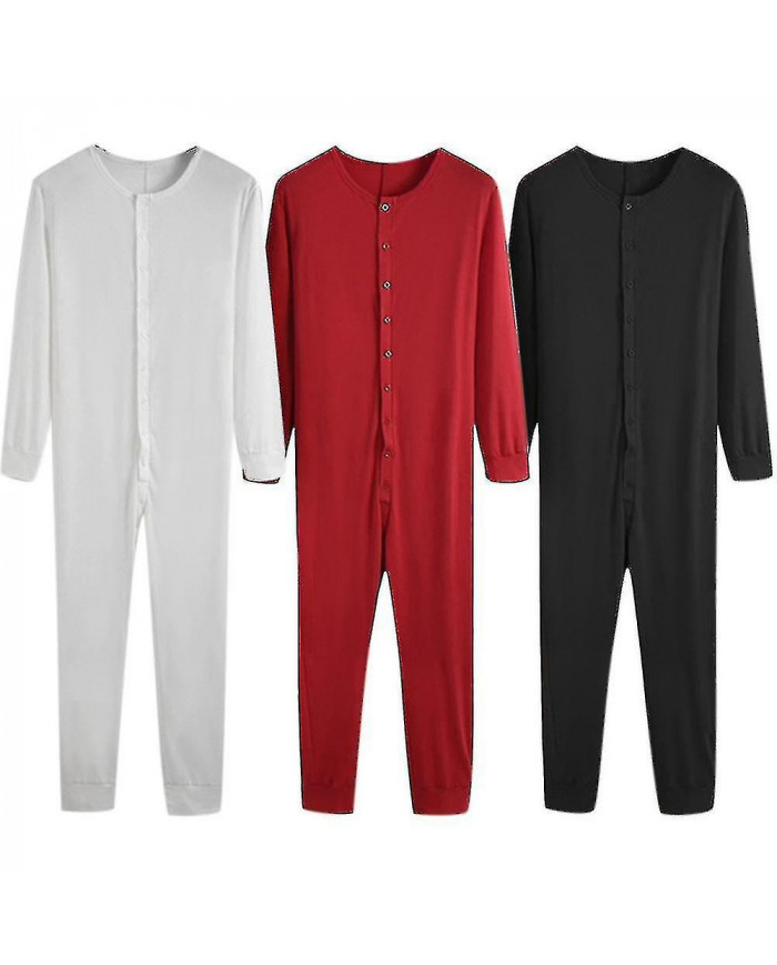 Pyjama de nuit One Piece Long Johns hommes