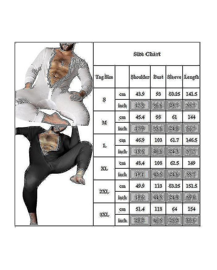 Pyjama de nuit One Piece Long Johns hommes