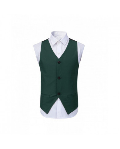 Sliktaa Garçons 3Pce Costume Formel Slim Fit Blazer et Gilet et Pantalon